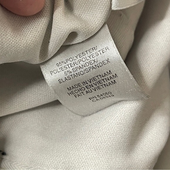 JONES NEW YORK Sleeveless Fit & Flare Navy Blue Print Dress, Size‎ 16 - Picture 7 of 8